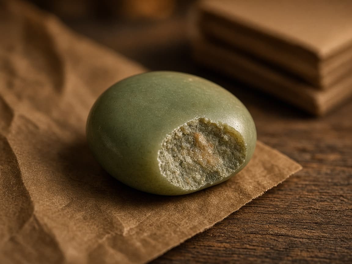 河磨玉特写:温润河石,内里粗粝